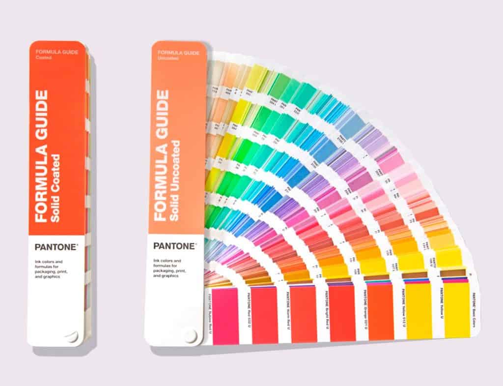 Pantone Coated y Pantone Uncoated