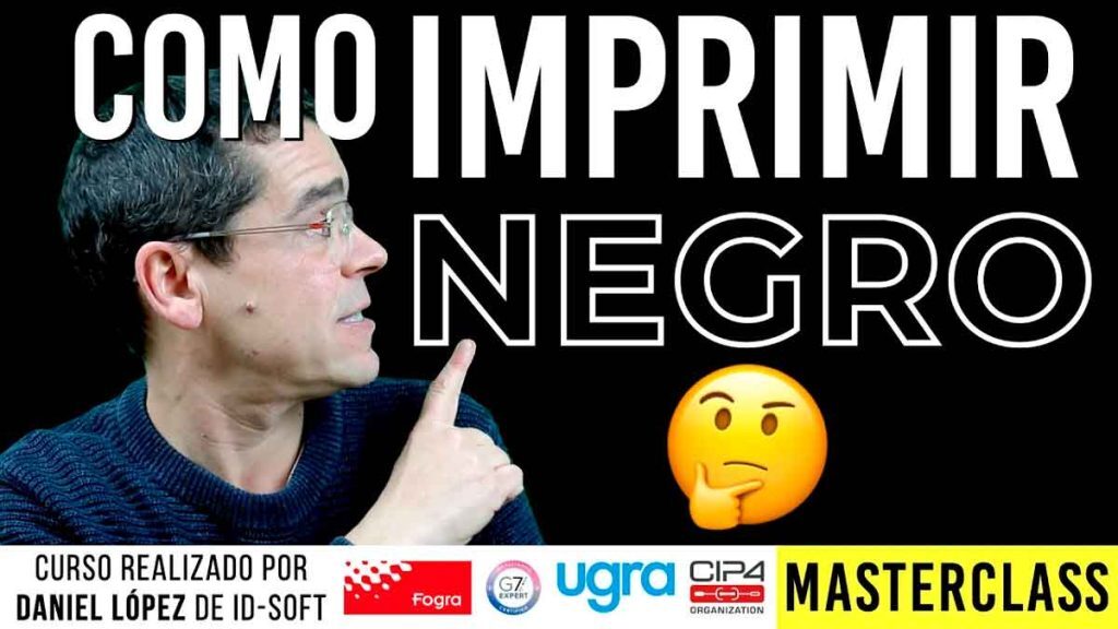 Que valores CMYK hay que poner para imprimir negro