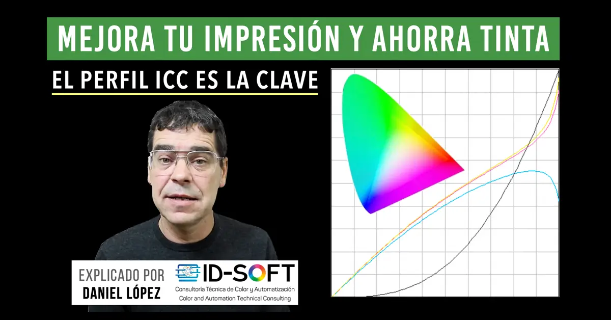 Blog mejora impresion perfiles icc ahorra tinta Artes gráficas Mejora la impresión y ahorra tinta con perfiles ICC personalizados, explicado por Daniel López de ID-SOFT Consultoría de Color
